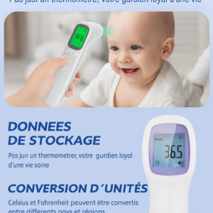 Thermomètre numérique sans contact pour enfants