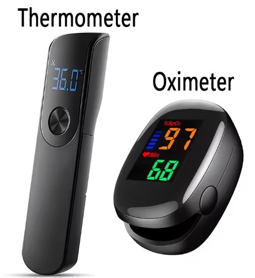 Thermomètre médical infrarouge – Image 2