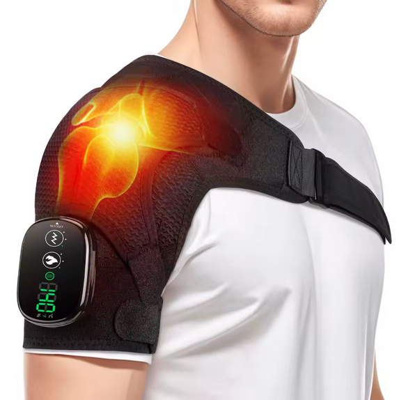 Ceinture chauffante de massage pour l’épaule